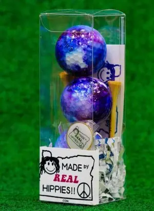Hand Made Tie Dyed Golf Balls